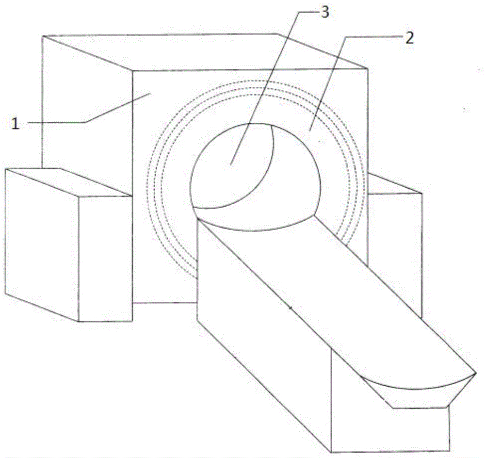 Heat dissipating system and heat dissipating method for multifunctional CT machine