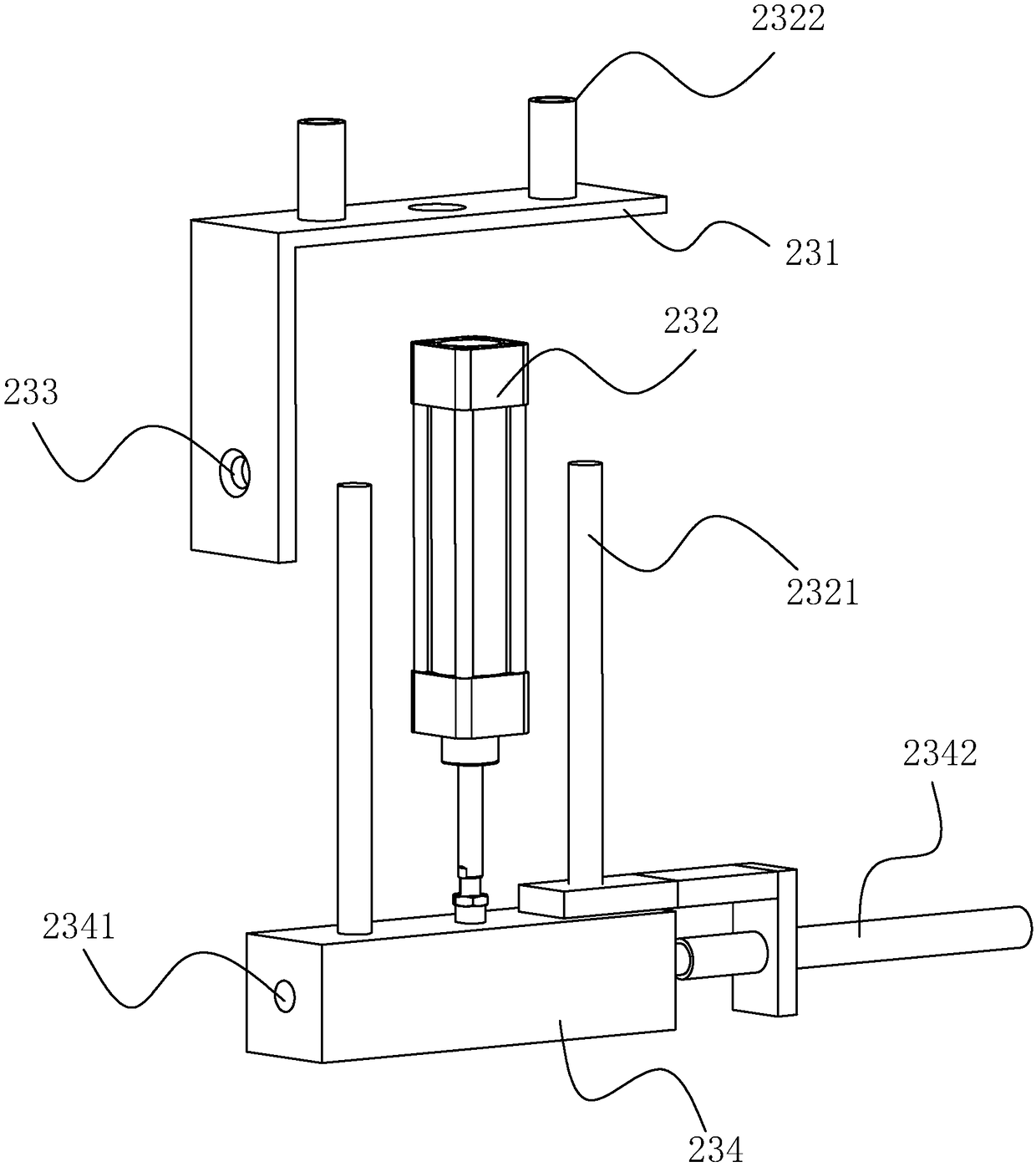 Pipe machining lathe with automatic feeding function