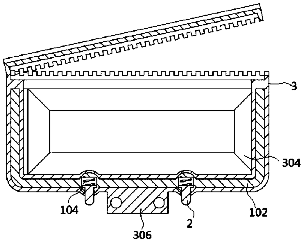 Deformable suitcase