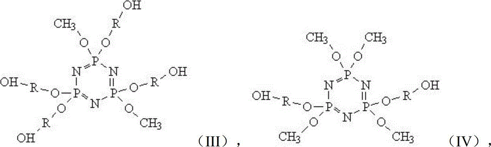 HPCP resin with polyhydroxy structure and preparation method thereof