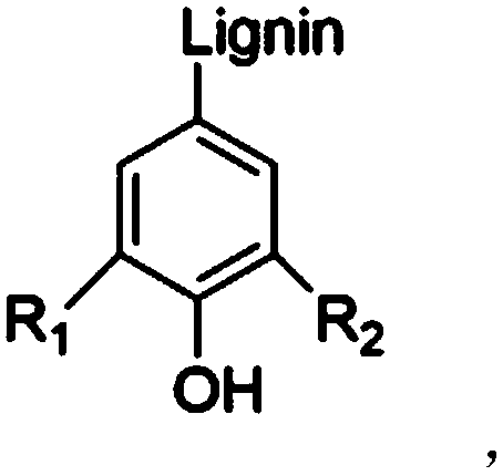 Multifunctional lignin arylamine macromolecular antioxidant and preparation method and application thereof