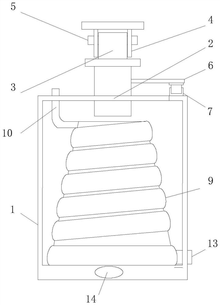 High-efficiency condenser for industrial heat exchange