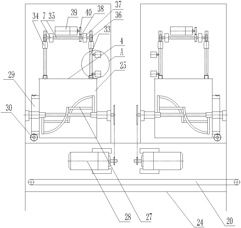 Efficient fully-automatic semi-finished stewed noodle production line