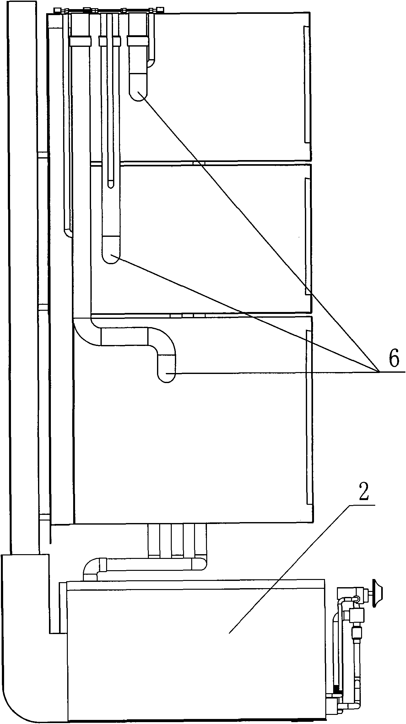 Intelligent program-controlled steaming cabinet