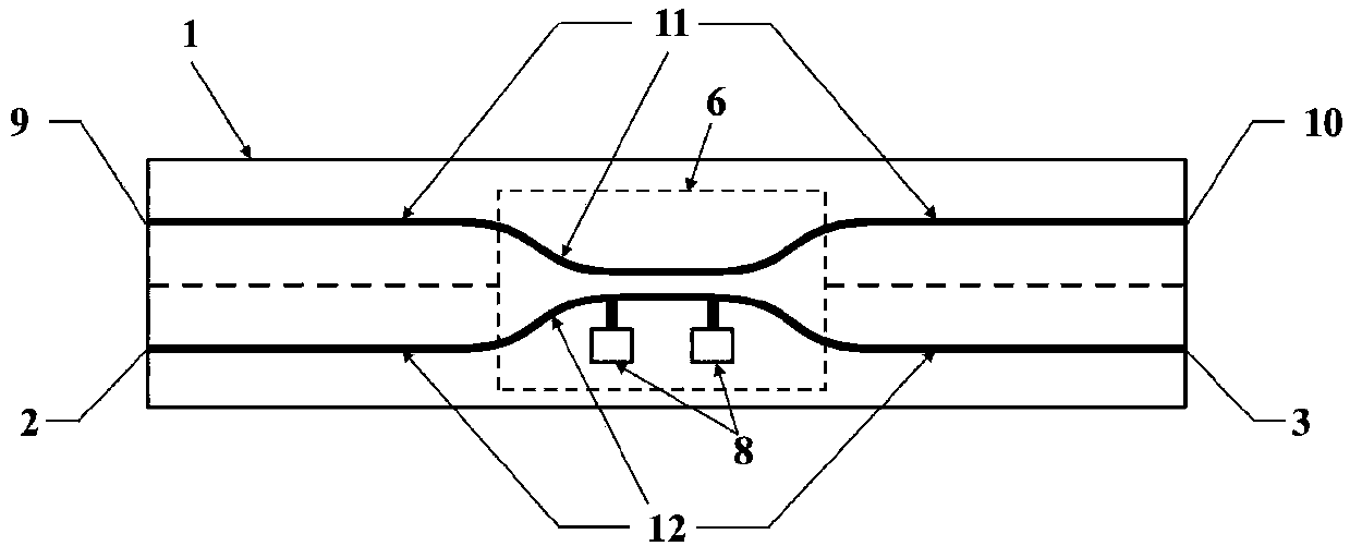 Adjustable resonant cavity based on flexible surface plasmon coupler, and preparation method thereof