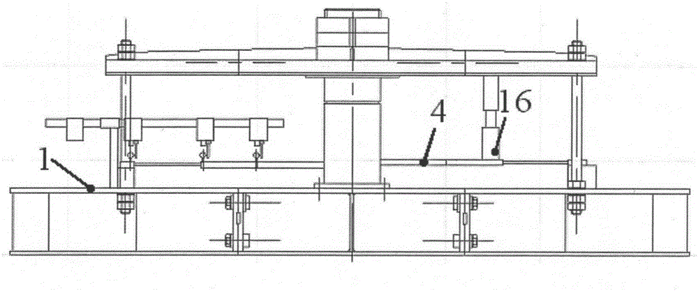 Partition plate deflection measuring system