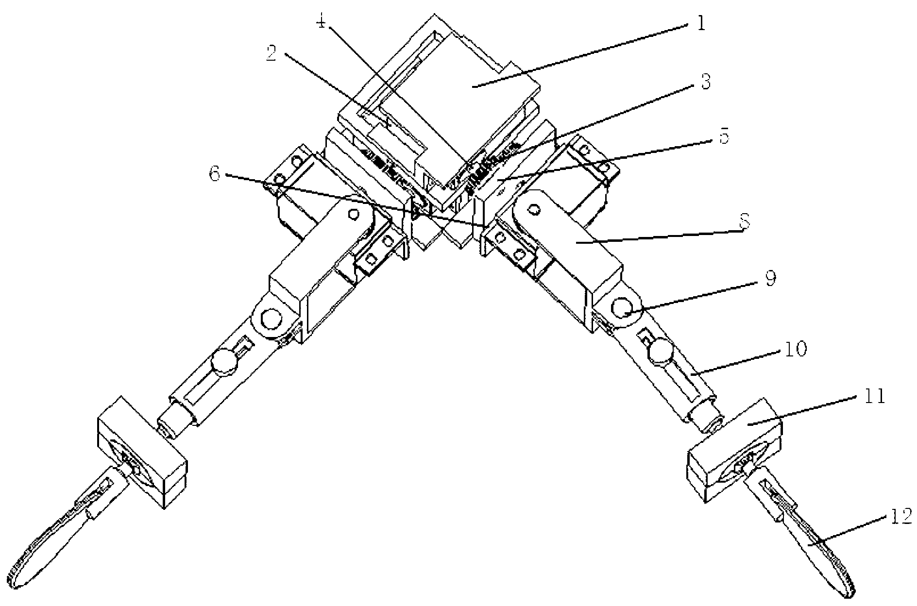 Novel robot fish pectoral fin propelling mechanism