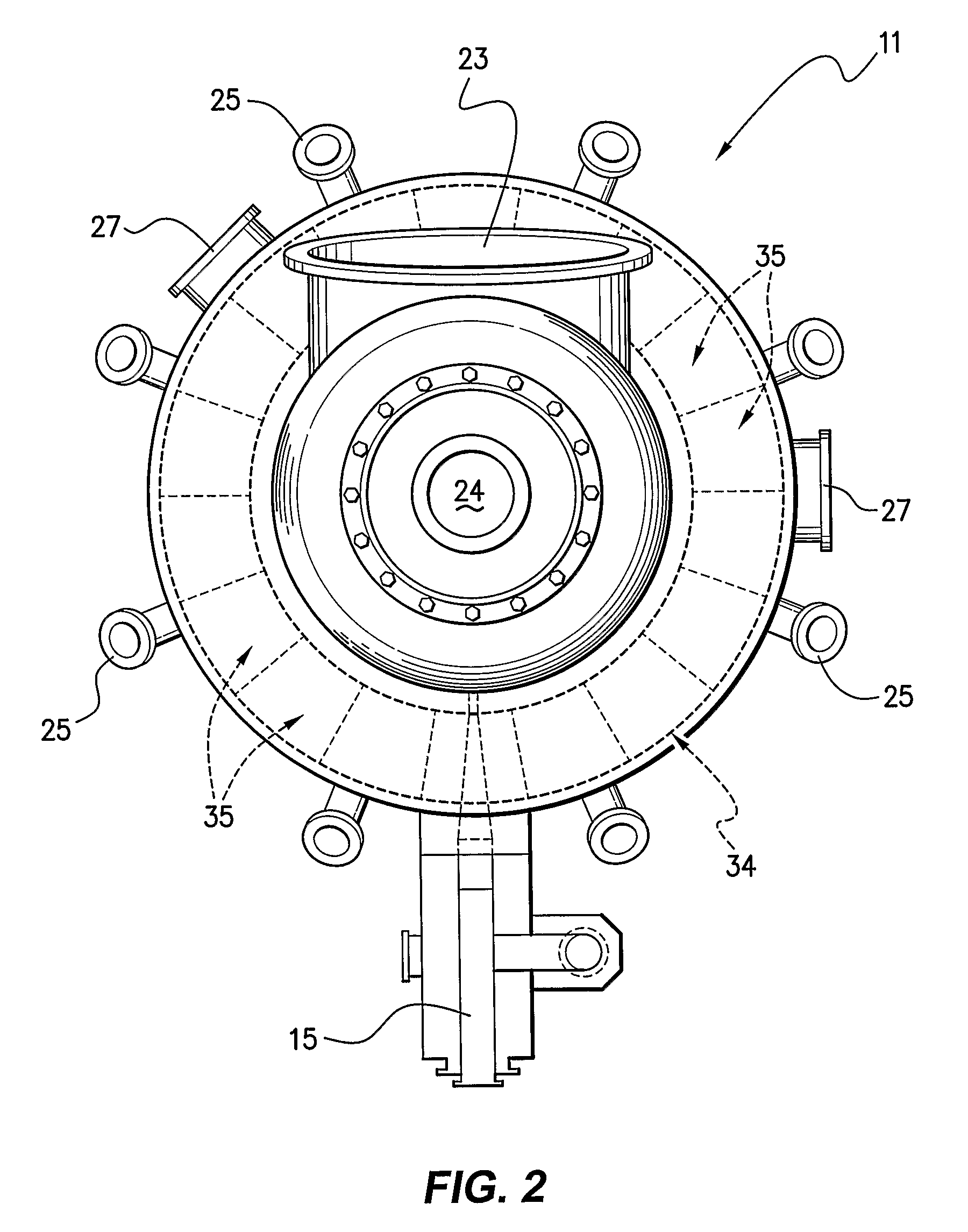 Direct smelting vessel and cooler therefor