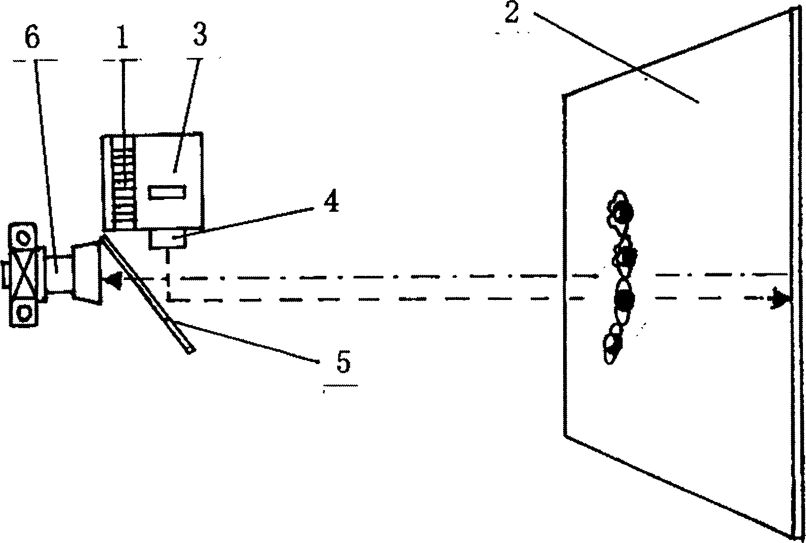 Film picture process cinematography method and its equipment