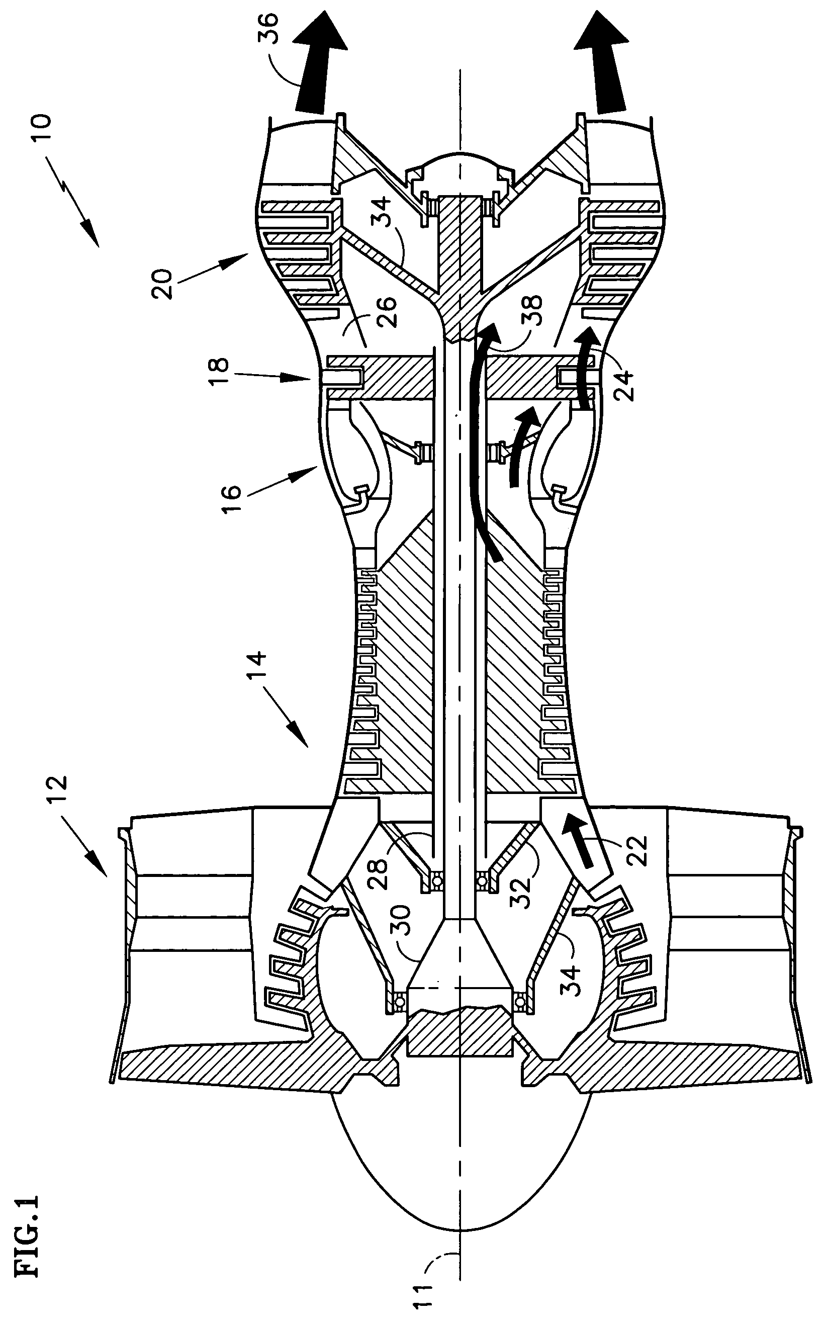 Integrated bladed fluid seal