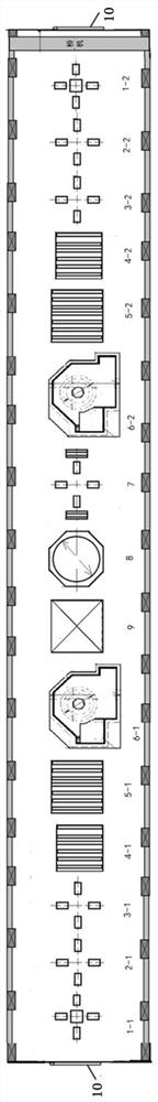 Combined and multi-task water turbine runner on-site processing factory design method