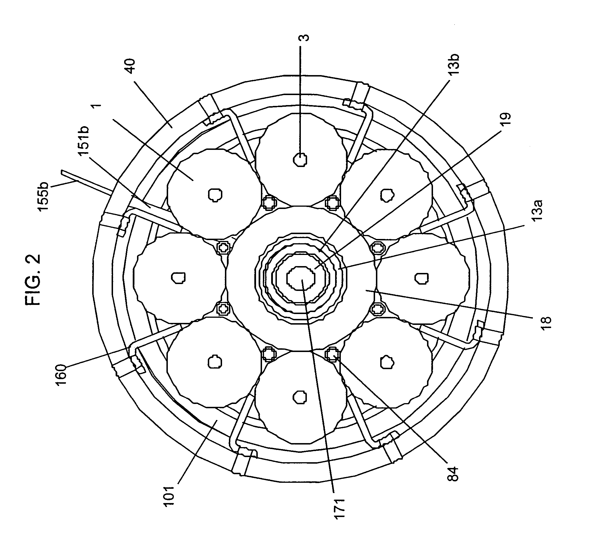 Continuously variable planetary gear set