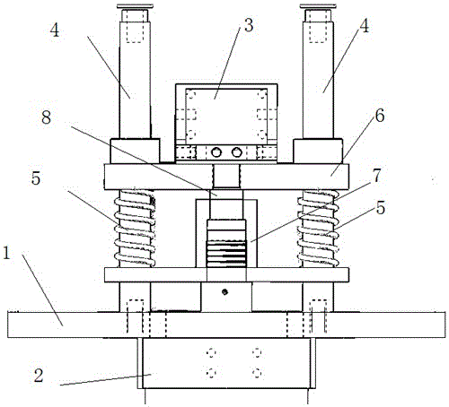 Heating electrode for reinforcement heated and upset end