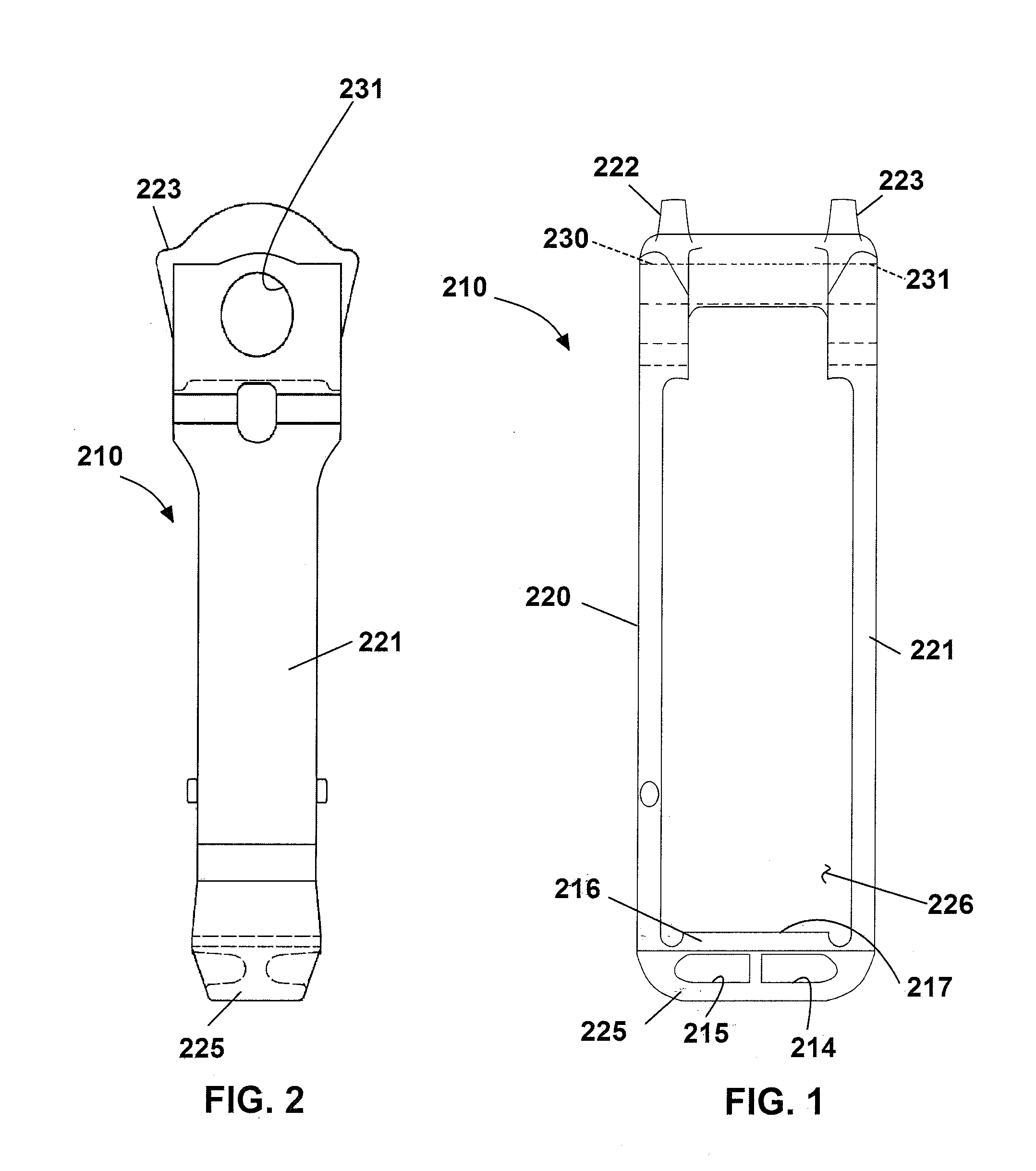 Lightweight yoke for railway coupling