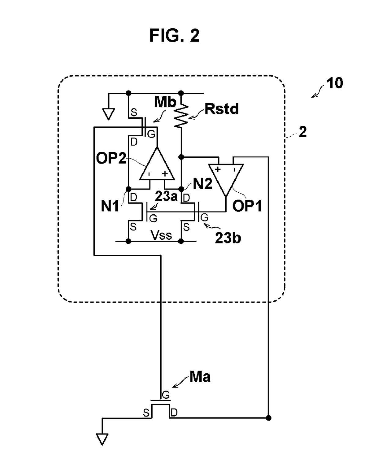 Pseudo resistance circuit and charge detection circuit