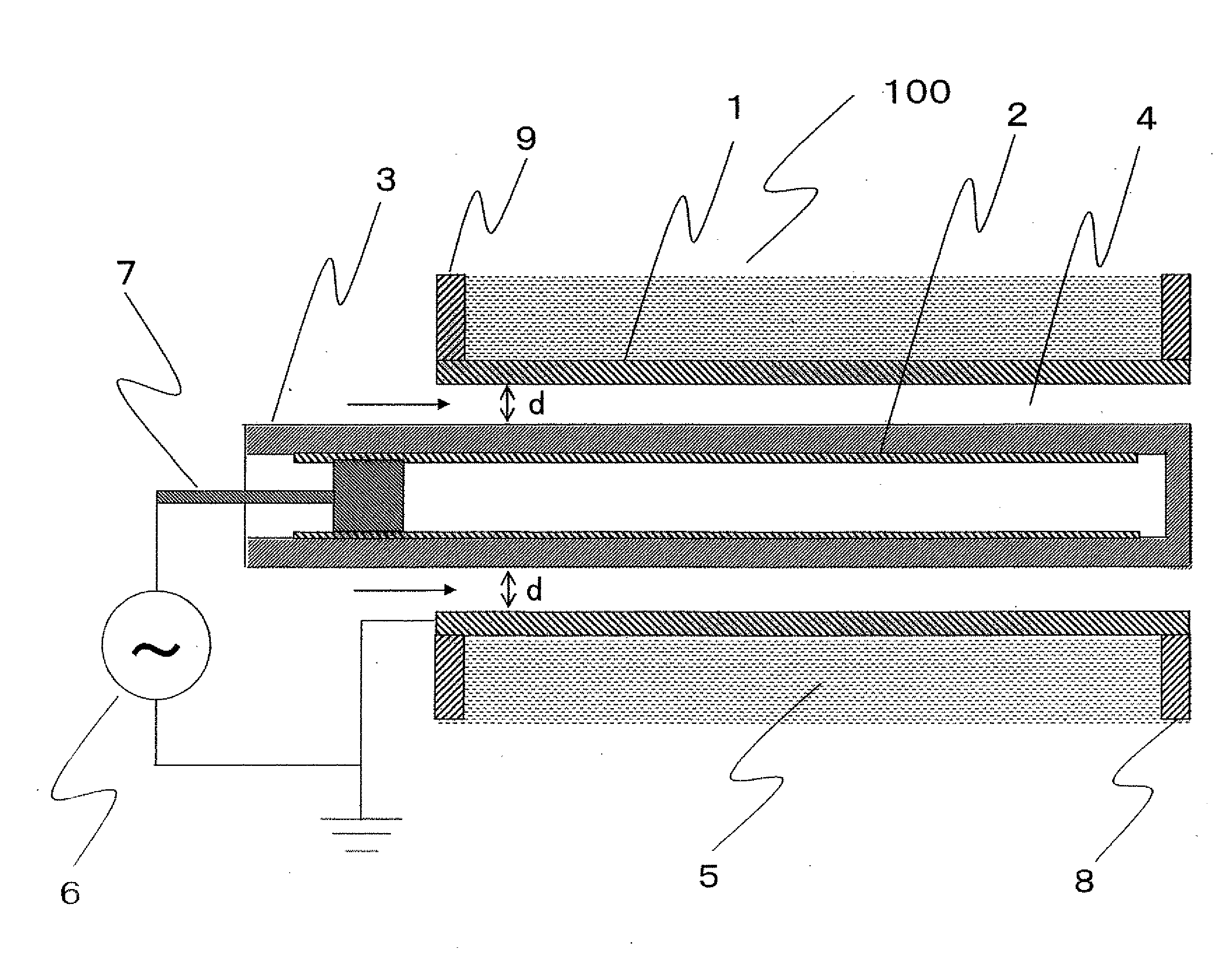 Silent discharge plasma apparatus