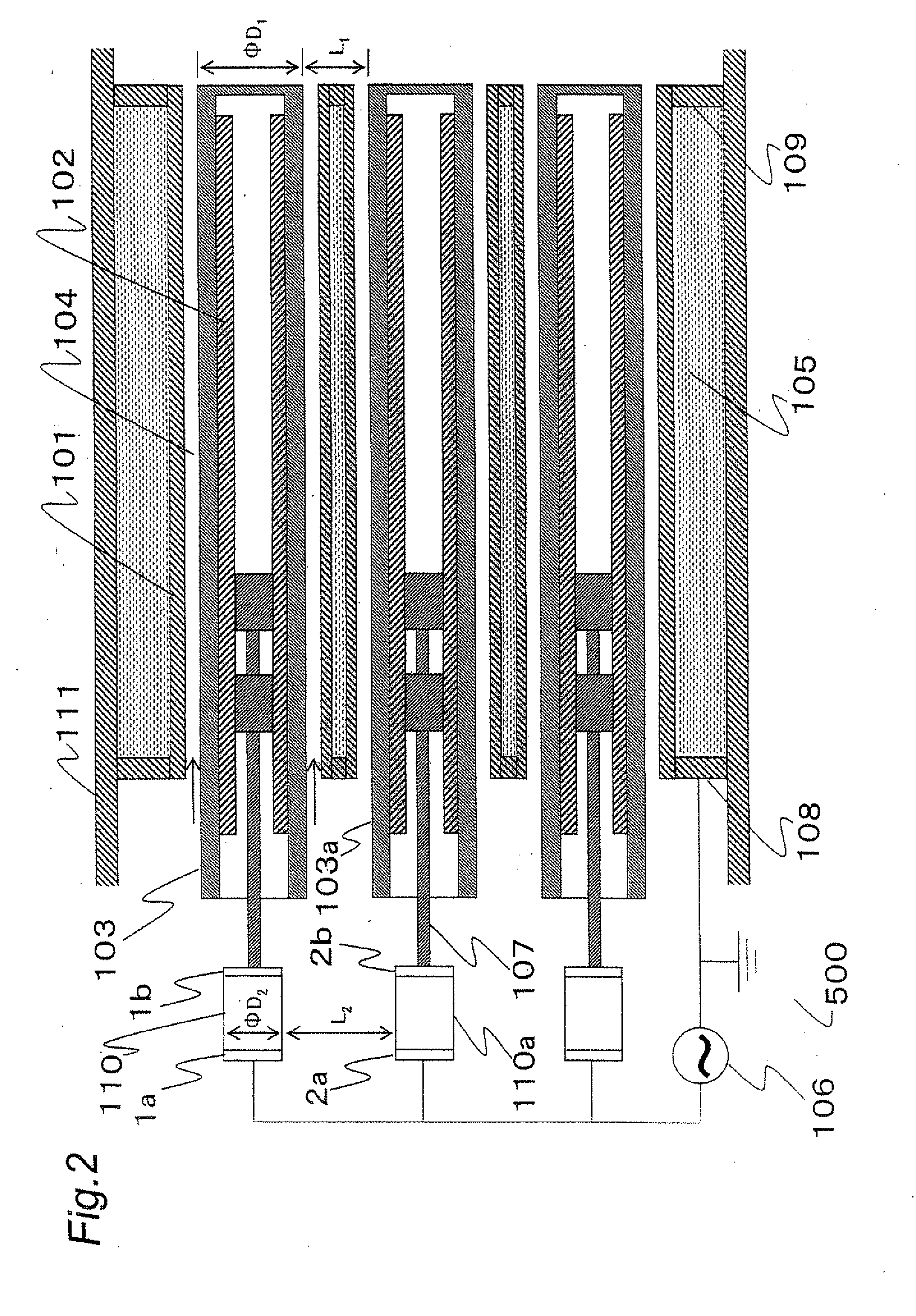 Silent discharge plasma apparatus