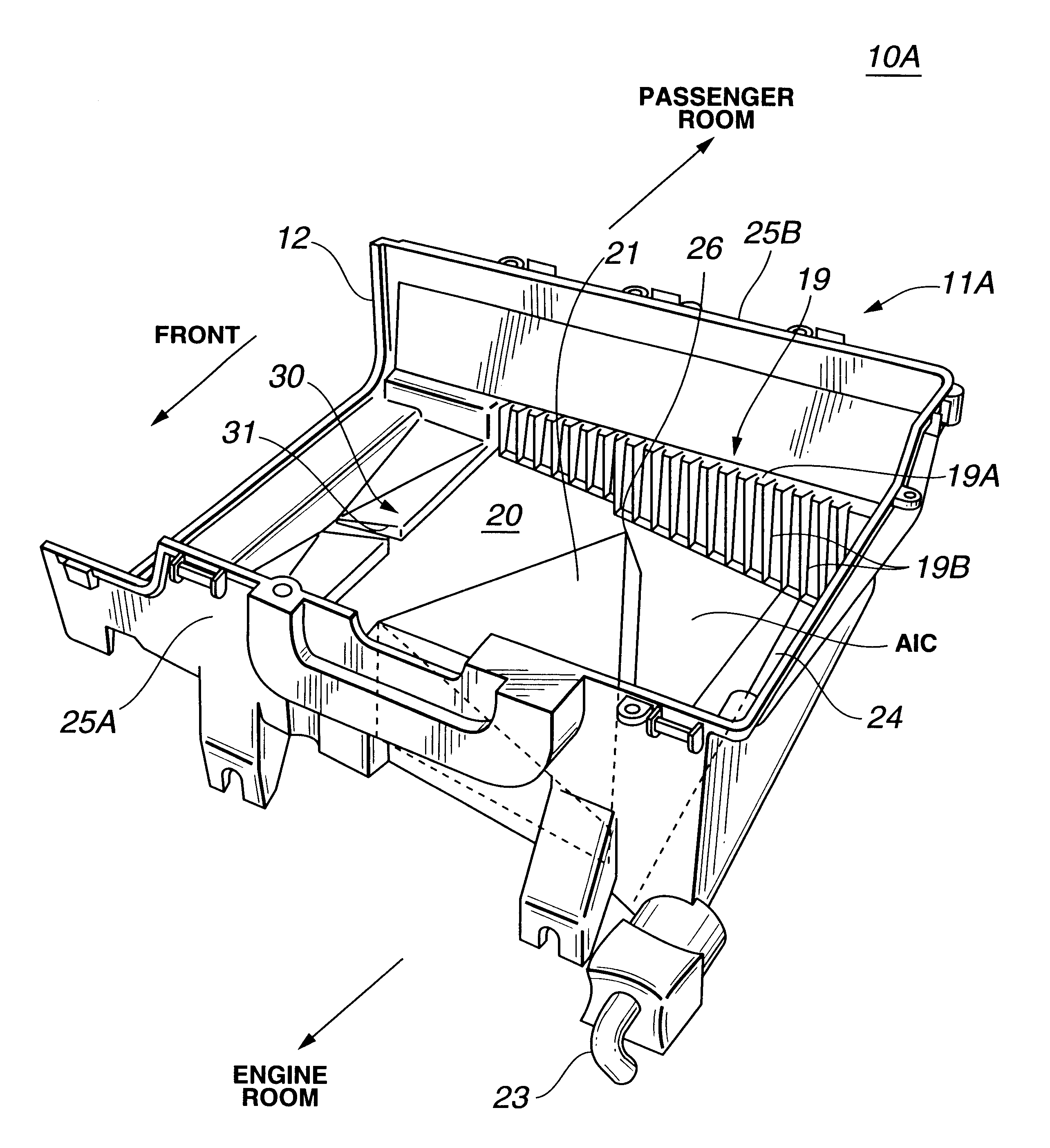 Automotive air conditioning unit