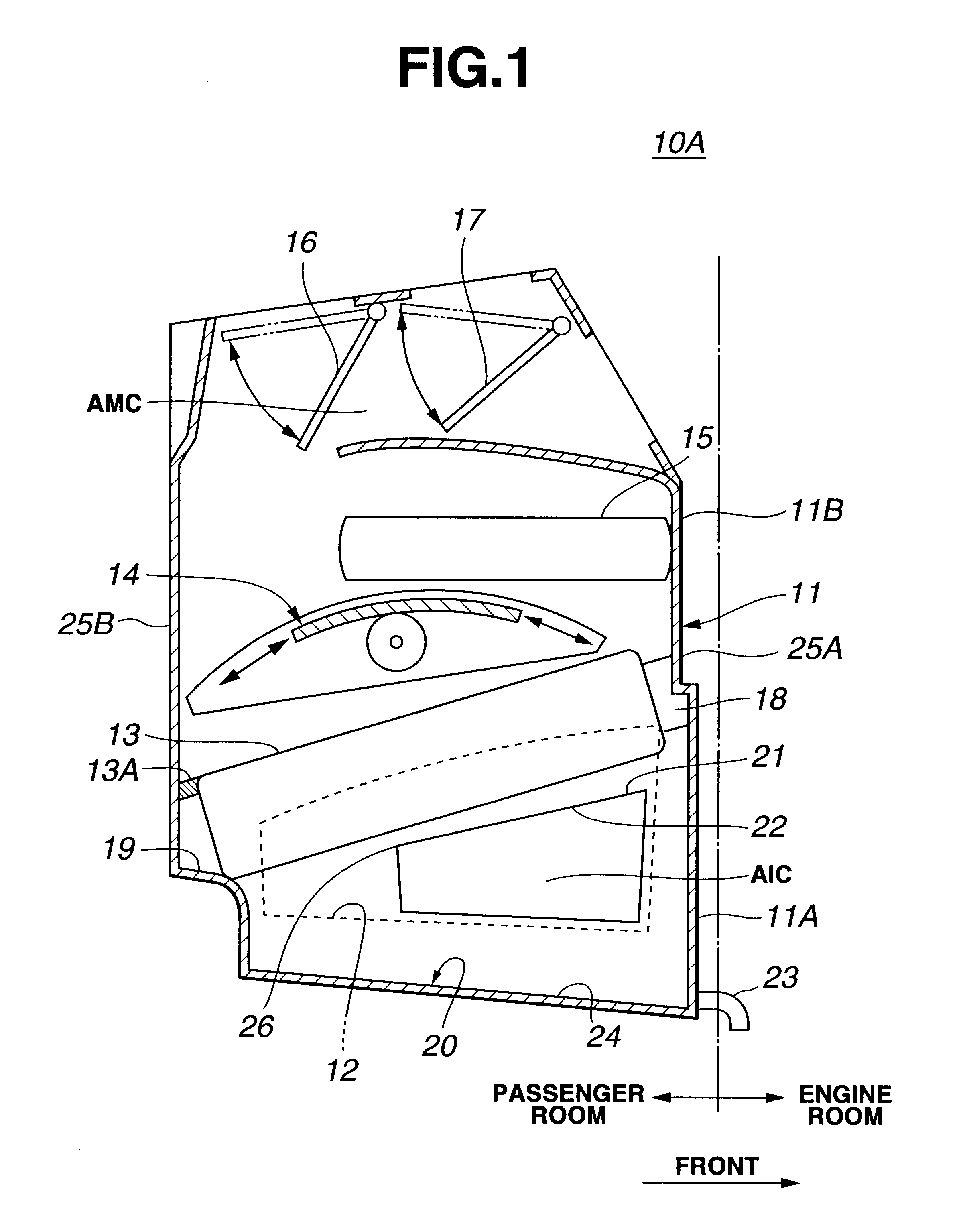 Automotive air conditioning unit