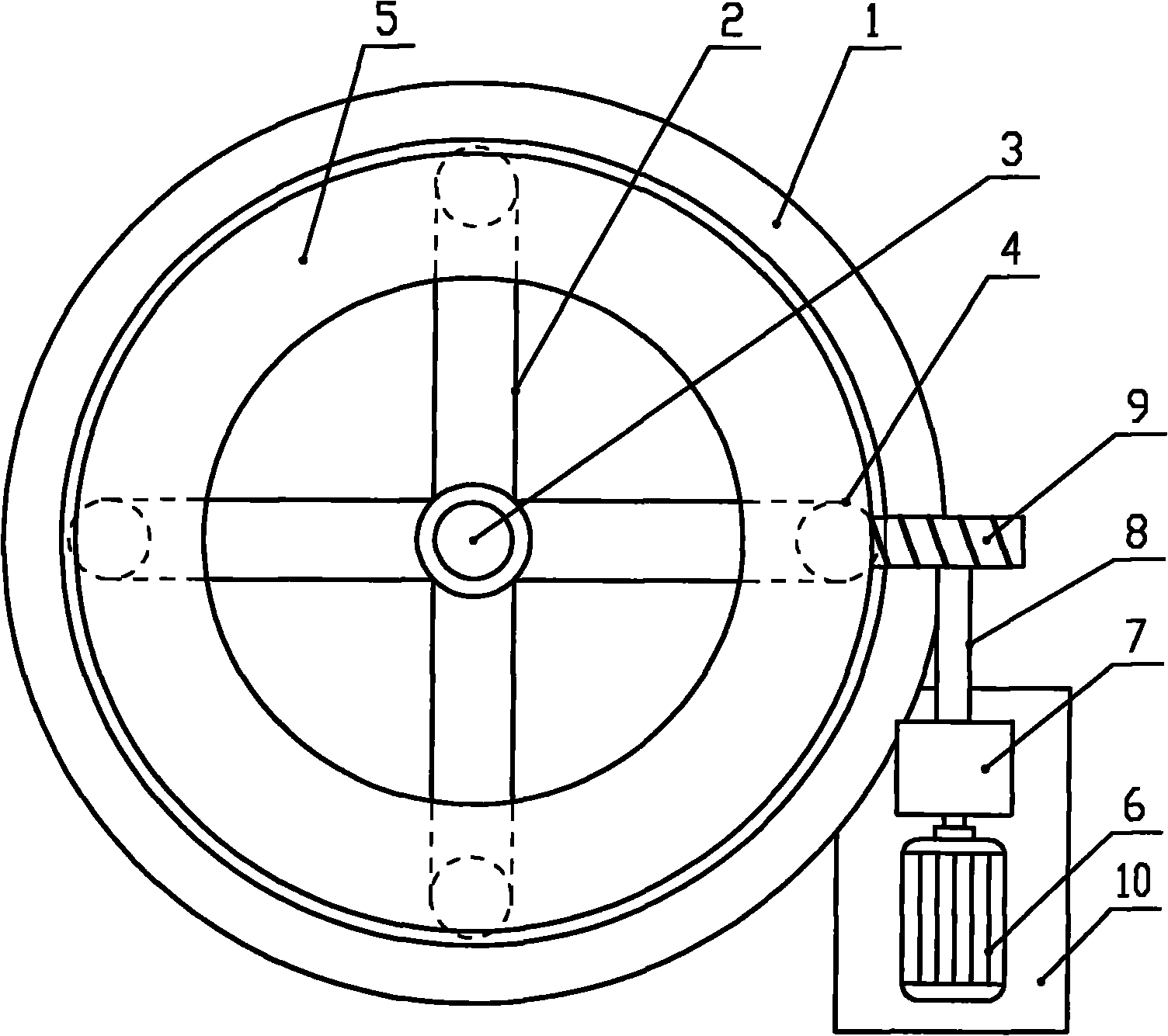 Electric pay-off rack