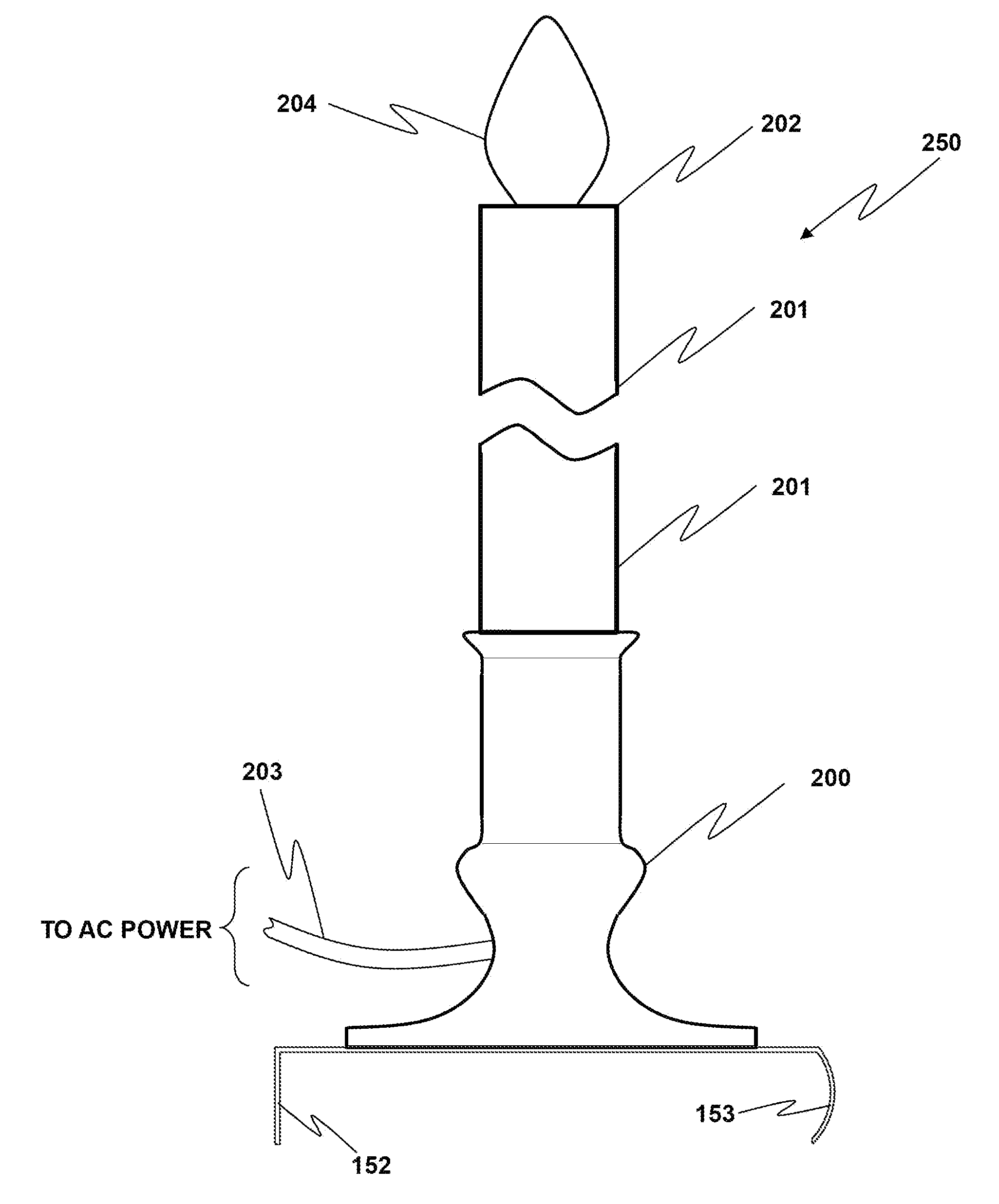 Candle Holder Mount