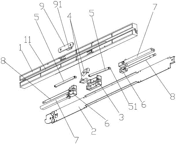 A two-way centering buffer for sliding doors