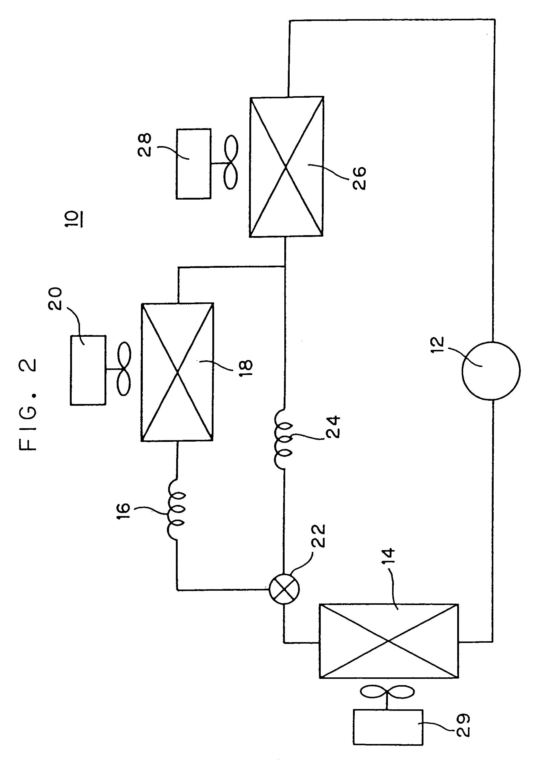 Refrigerant leak detector compressor