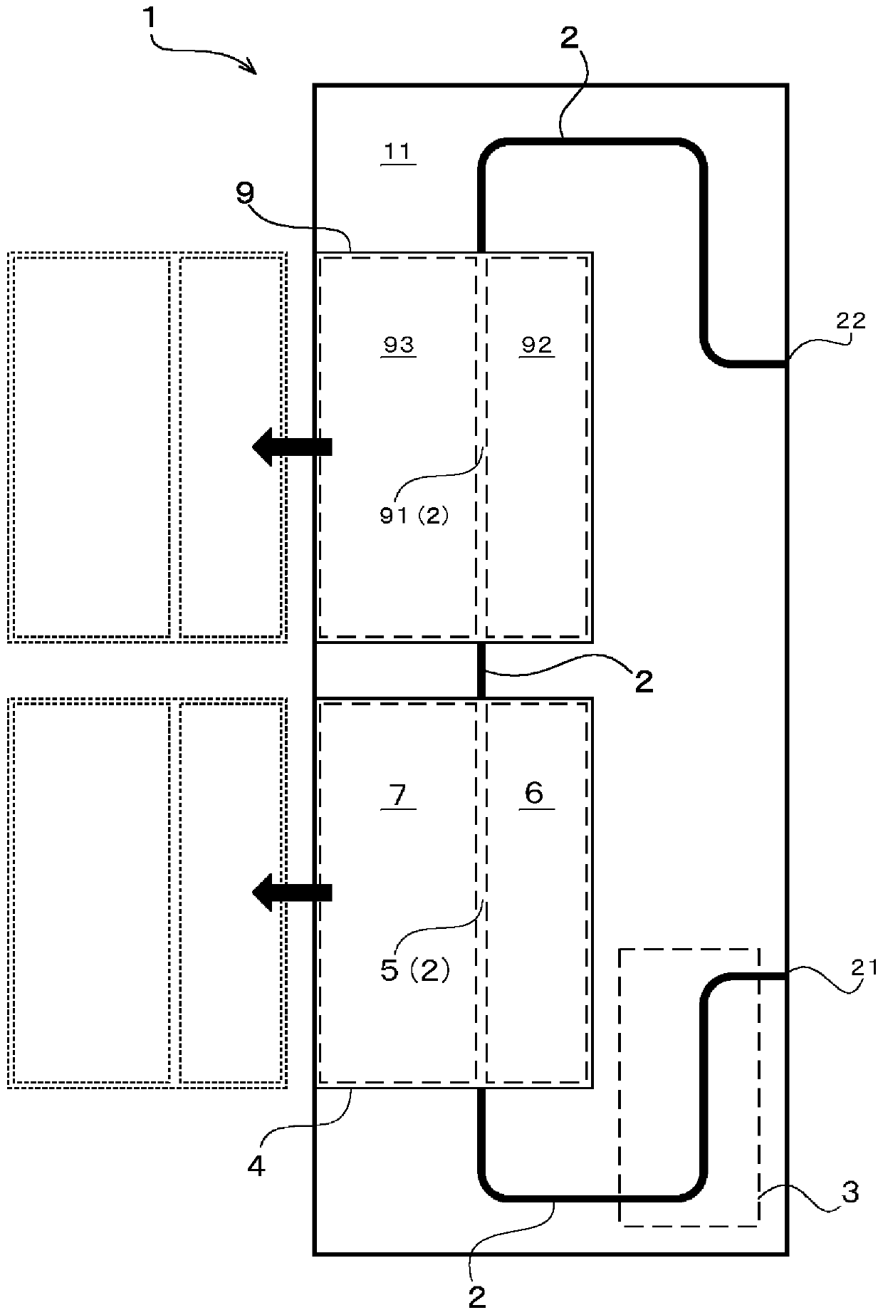 Banknote processing device