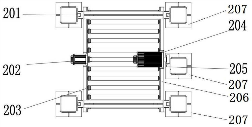 Automatic conveying and sorting mechanism of wind power blade balsa wood and its application