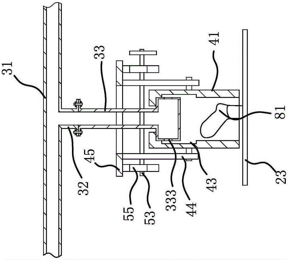 A sock steam setting machine