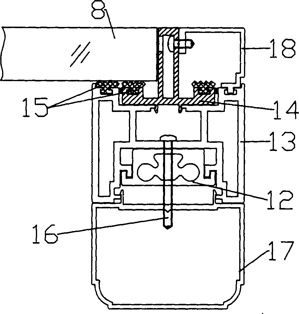 Method for constructing sunlight room roof and sunlight room roof