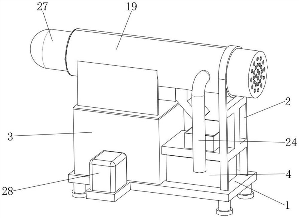 Grading peel grinding device for oat processing and oatmeal preparation method