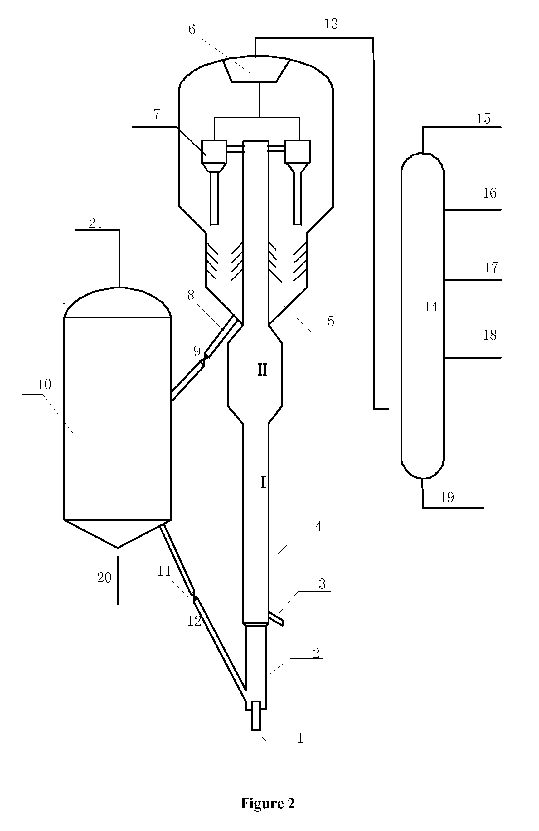 Catalytic conversion method for increasing cetane number barrel of diesel