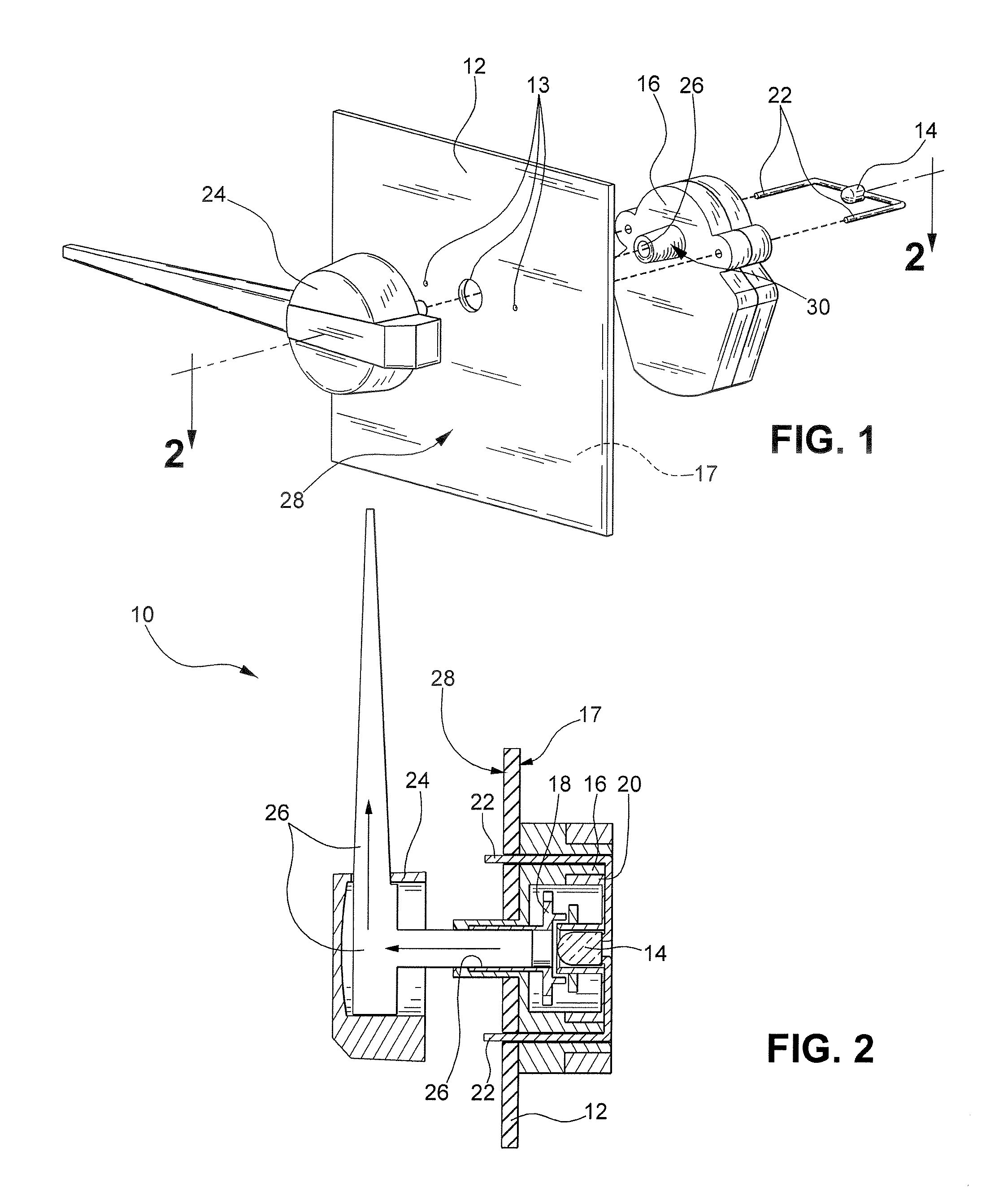 Rear mount shaftless motor and lighting system