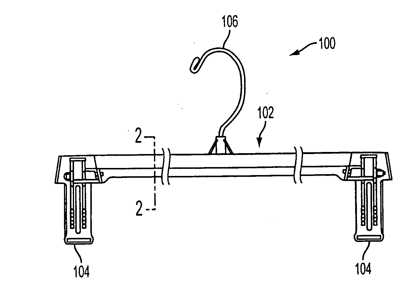 Hanger beam construction