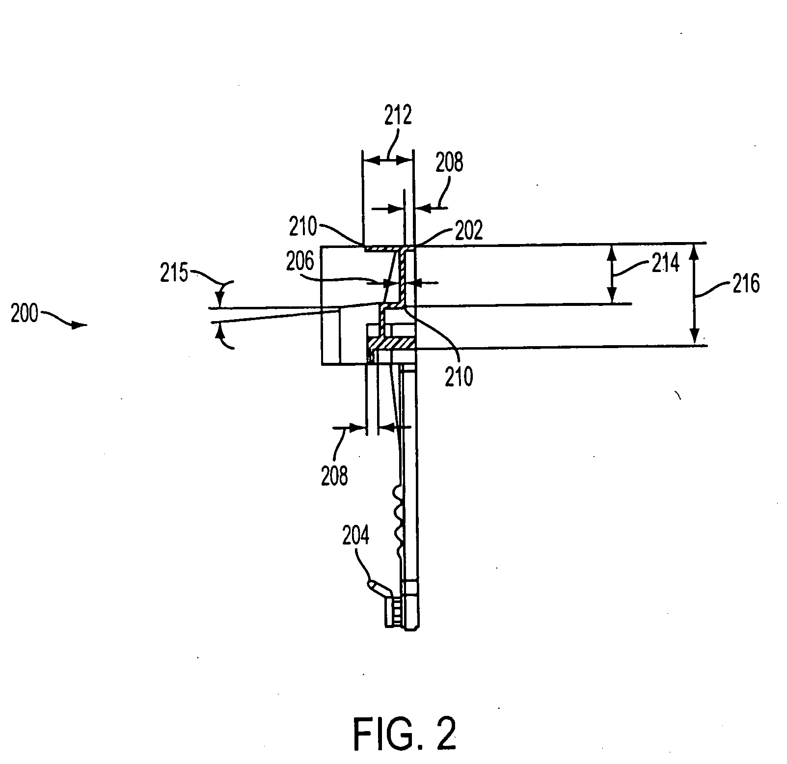 Hanger beam construction