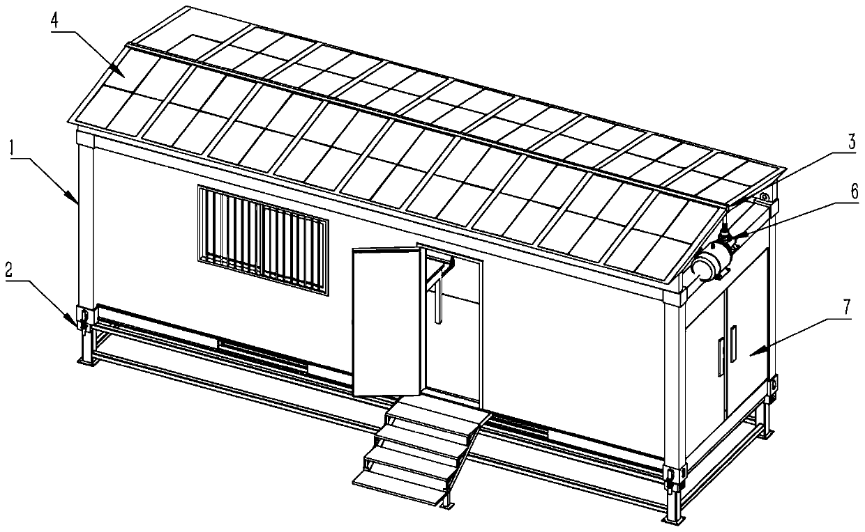 Mobile working container