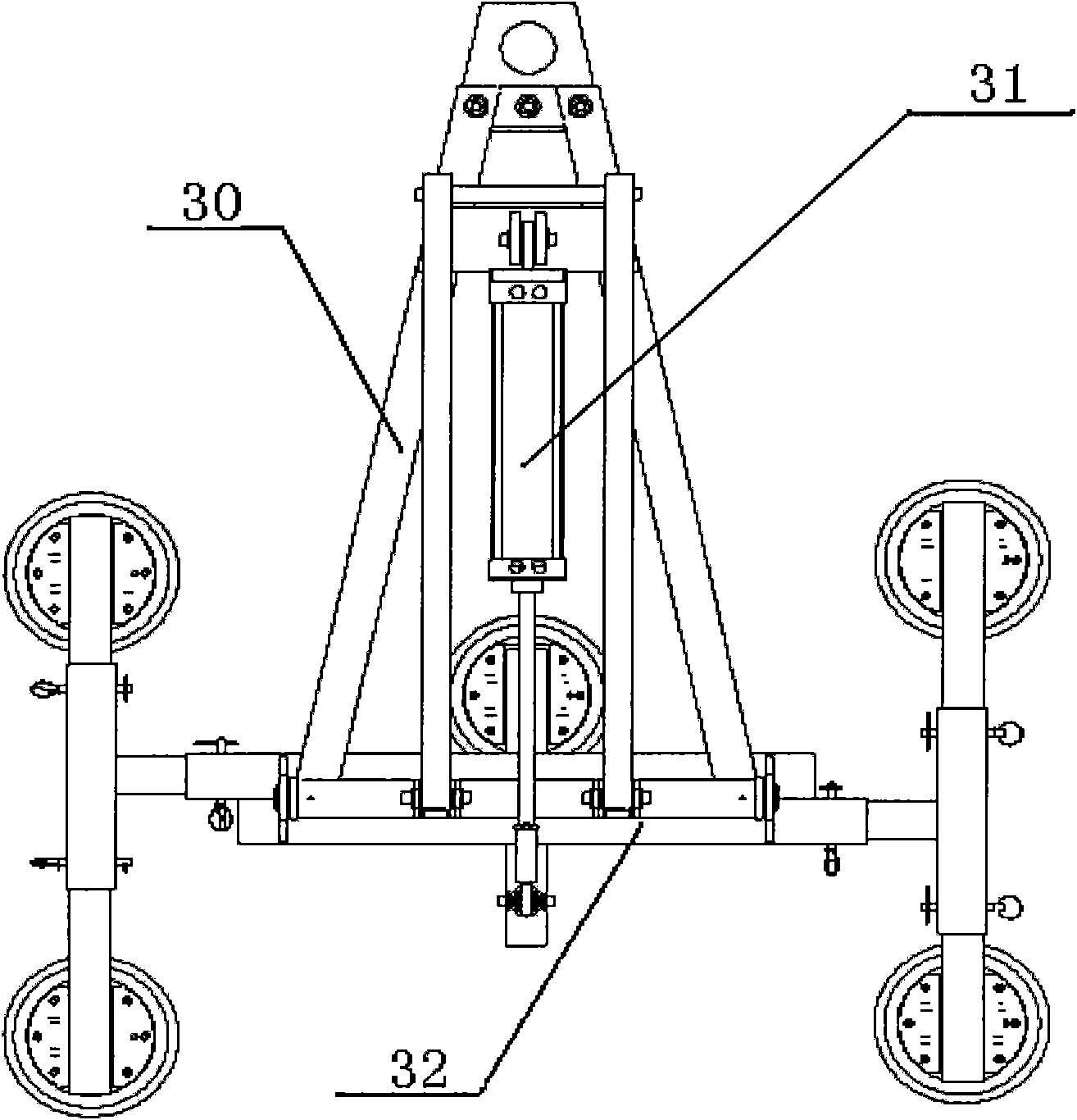 Suction crane