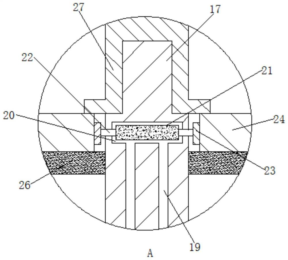 Water tank cooling adjusting device for plastic granulator