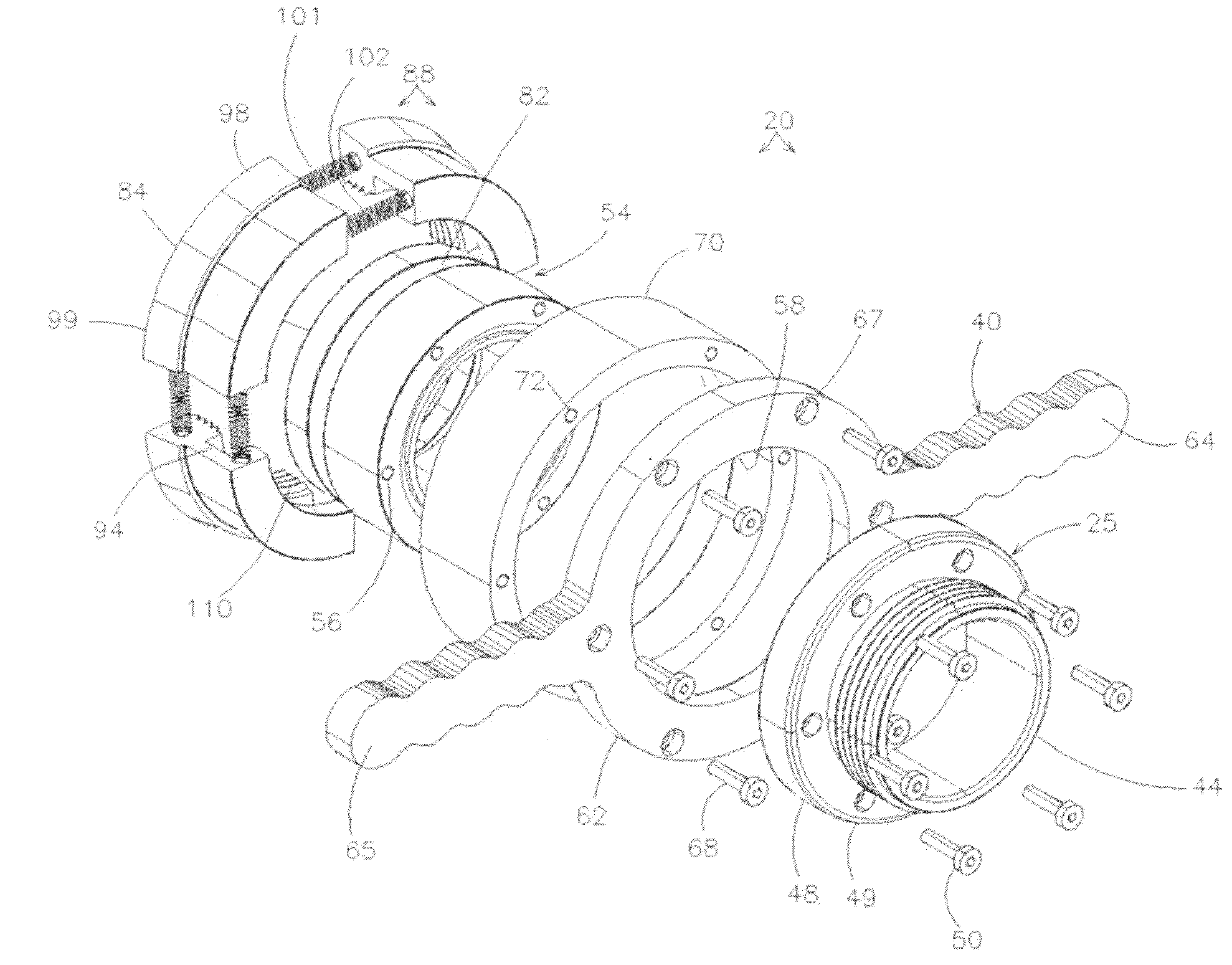 Fire hose connection adaptor