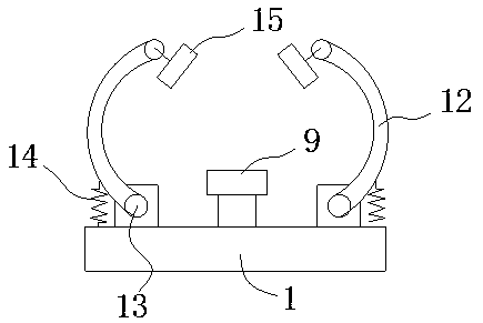 Circular tube polishing and painting device