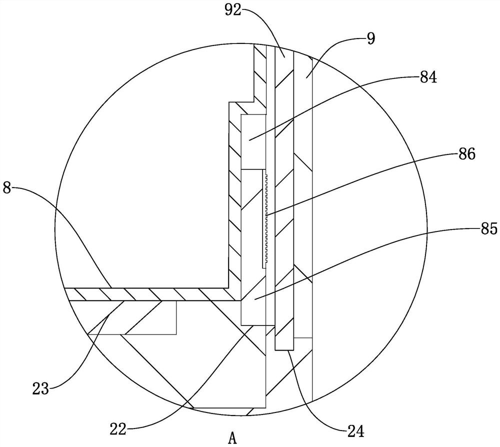 Ant culture observation box with double-layer structure