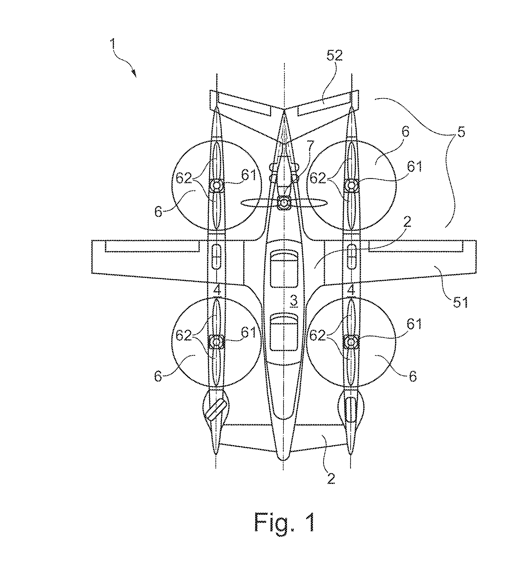 Aircraft capable of vertical takeoff