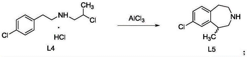 Method for preparing lorcaserin