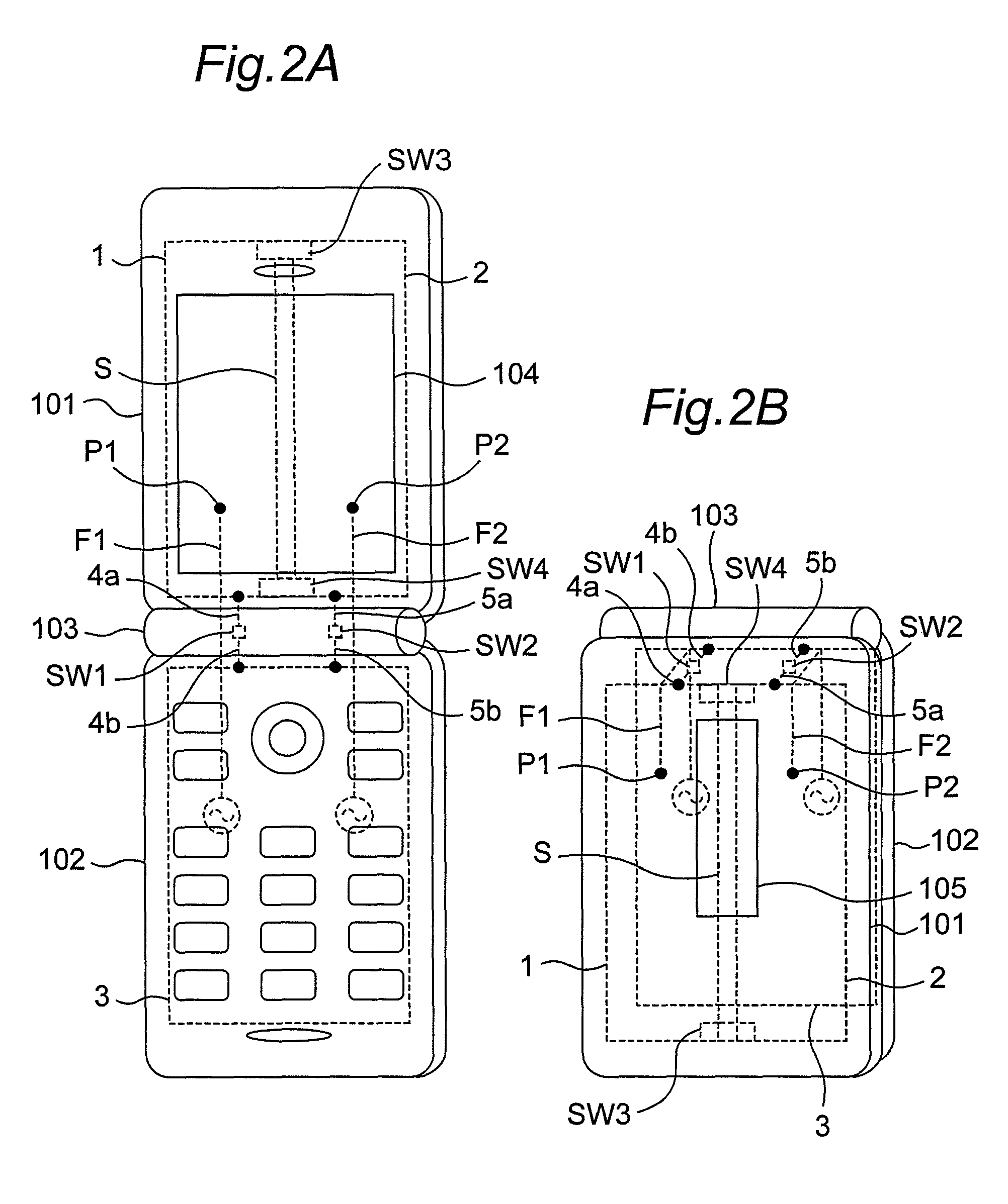 Wireless communication apparatus with housing changing between open and closed states