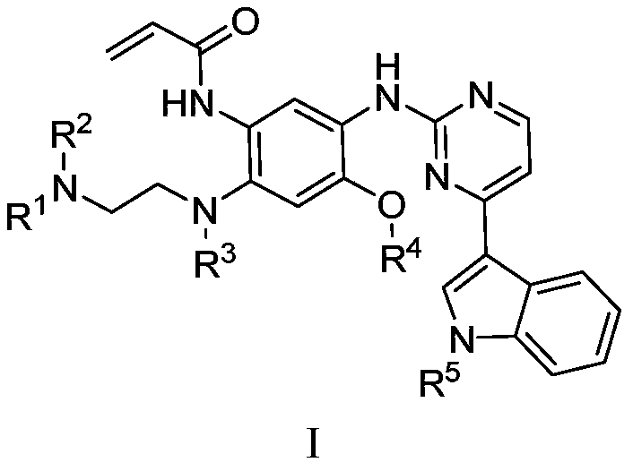 11C-labelled EGFR positron tracer and preparation method and application thereof