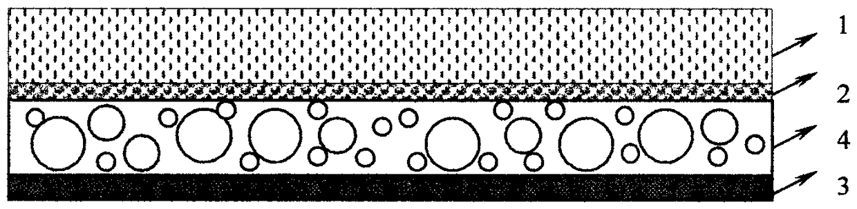 High-efficiency sound-insulating material and manufacturing method thereof