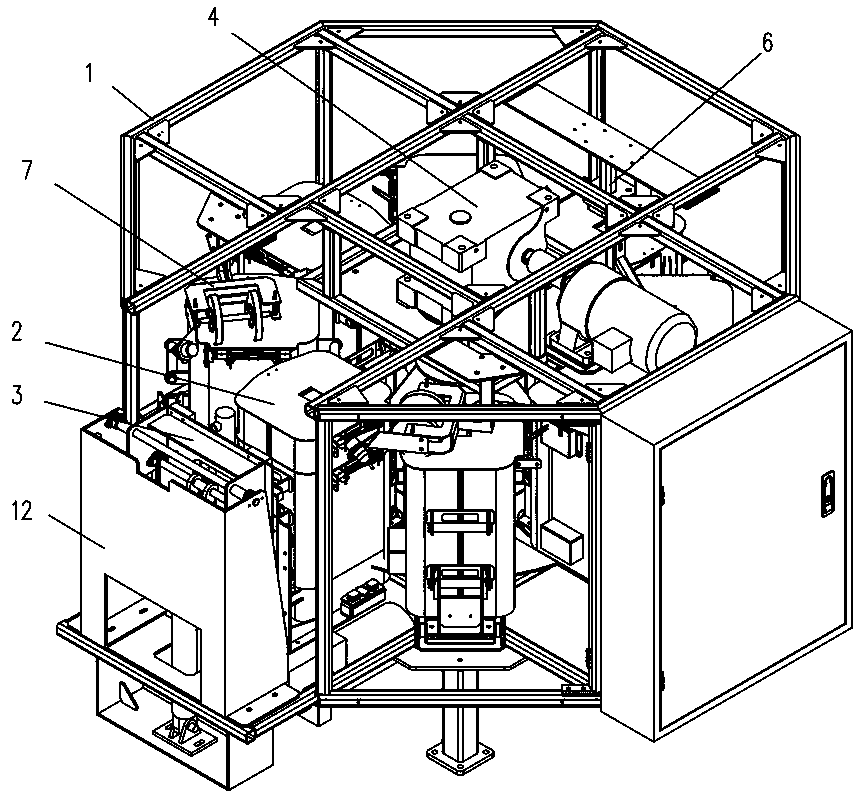 An intelligent sample unloading device