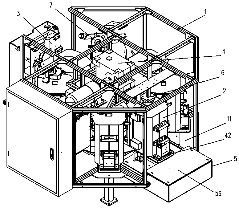 An intelligent sample unloading device