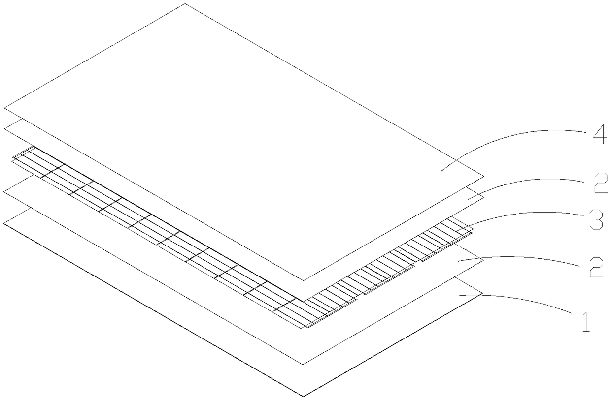 Photovoltaic glass with reflective portions and photovoltaic module